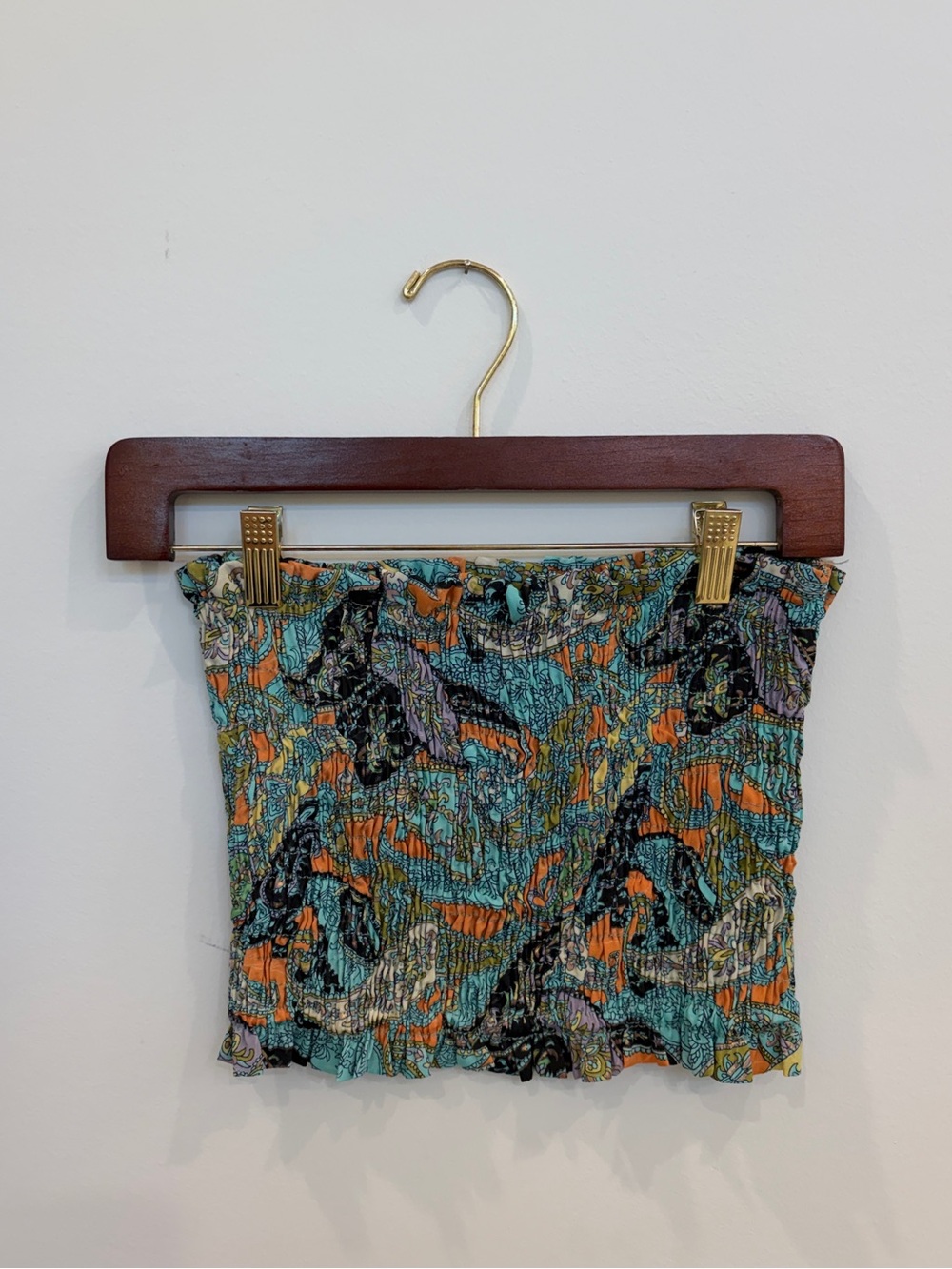 Multi-Color Tube Top Printed Women's